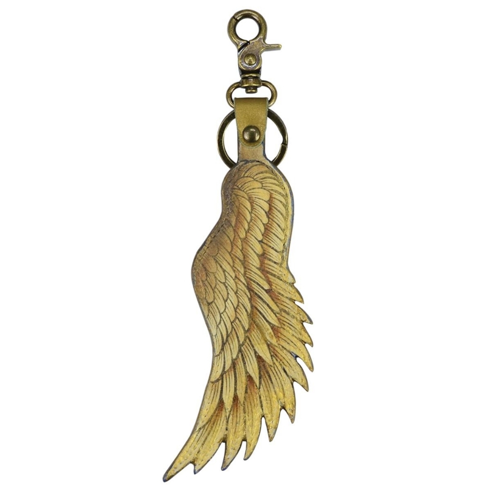 NWT Anuschka Angel Wings Bag Charm & Key Chain